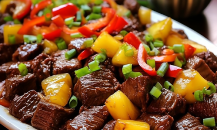 Sweet and Sour Beef Liver